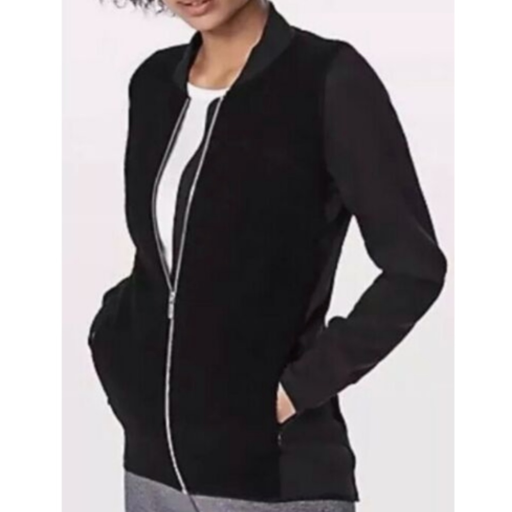 Lululemon Stand Out Sherpa Long Fleece Wool Jacket